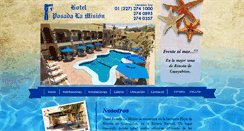 Desktop Screenshot of hotelposadalamision.com